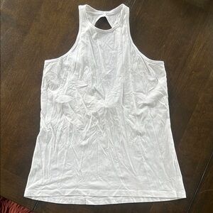 Lululemon White Sleeveless Women's Top